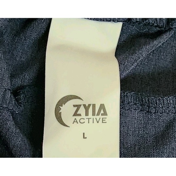 Zyia Active Women's Navy Perfection Pull On Drawstring Jogger Pants Size Large - Picture 5 of 8